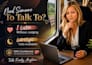 offer warm friendly judgment free sessions to chat